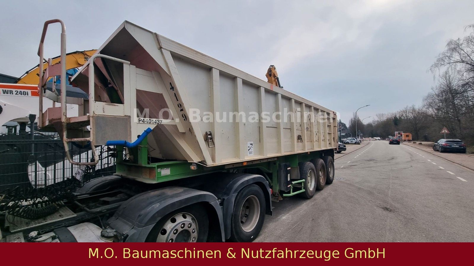 Fahrzeugabbildung Benalu TF 34 C / 3 Achser/ Kipper/Blattfederung /Alu /