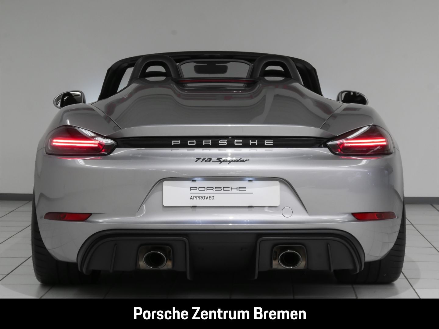 Porsche 718 Spyder Vollschalensitze 6-Gang Schaltgetrieb foto 6