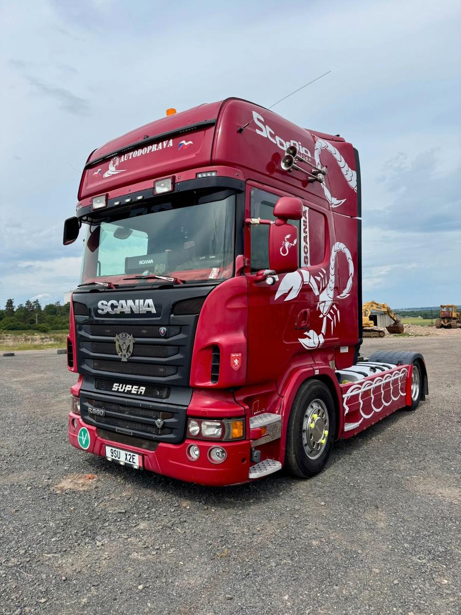 Scania R560 LOW DECK AUTOMAR RETARDÉR EURO V