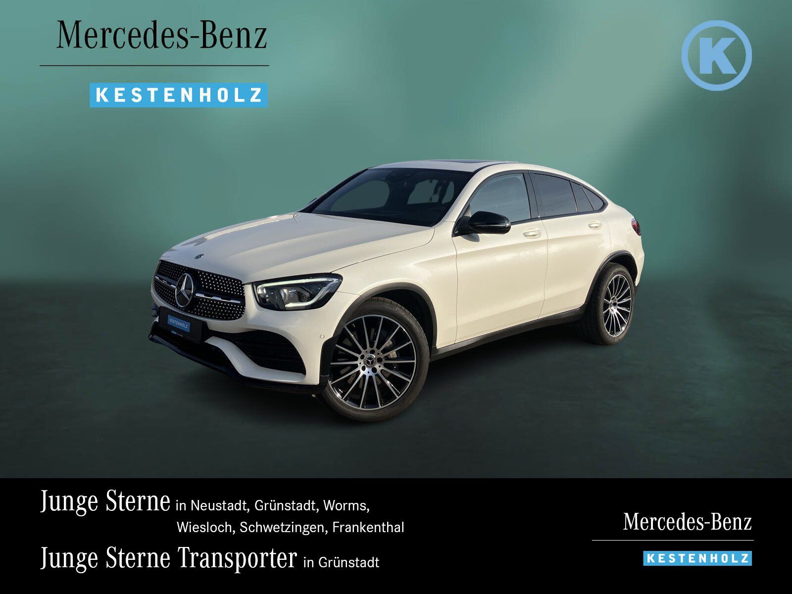 Mercedes-Benz GLC 300 4M Coupé AMG NIGHT BURM MLED SCHIEBEDACH foto 1