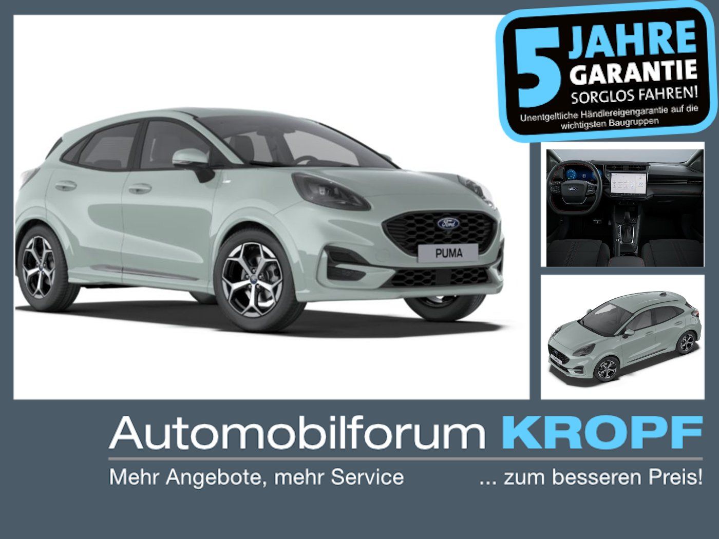 Ford Puma ST-Line 1.0 Aut. NAV*IACC*360°*SHZ*LED*BLIS