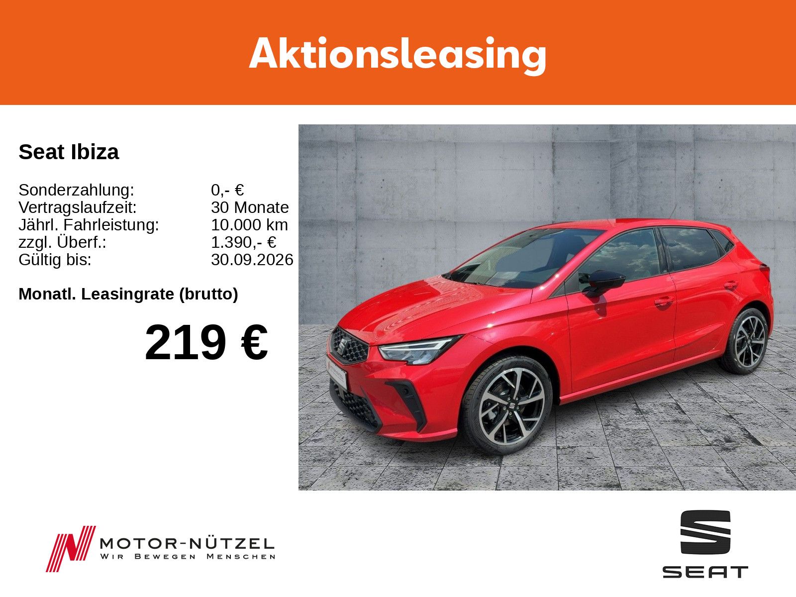 Seat Ibiza FR 1.0 TSI 7-Gang DSG