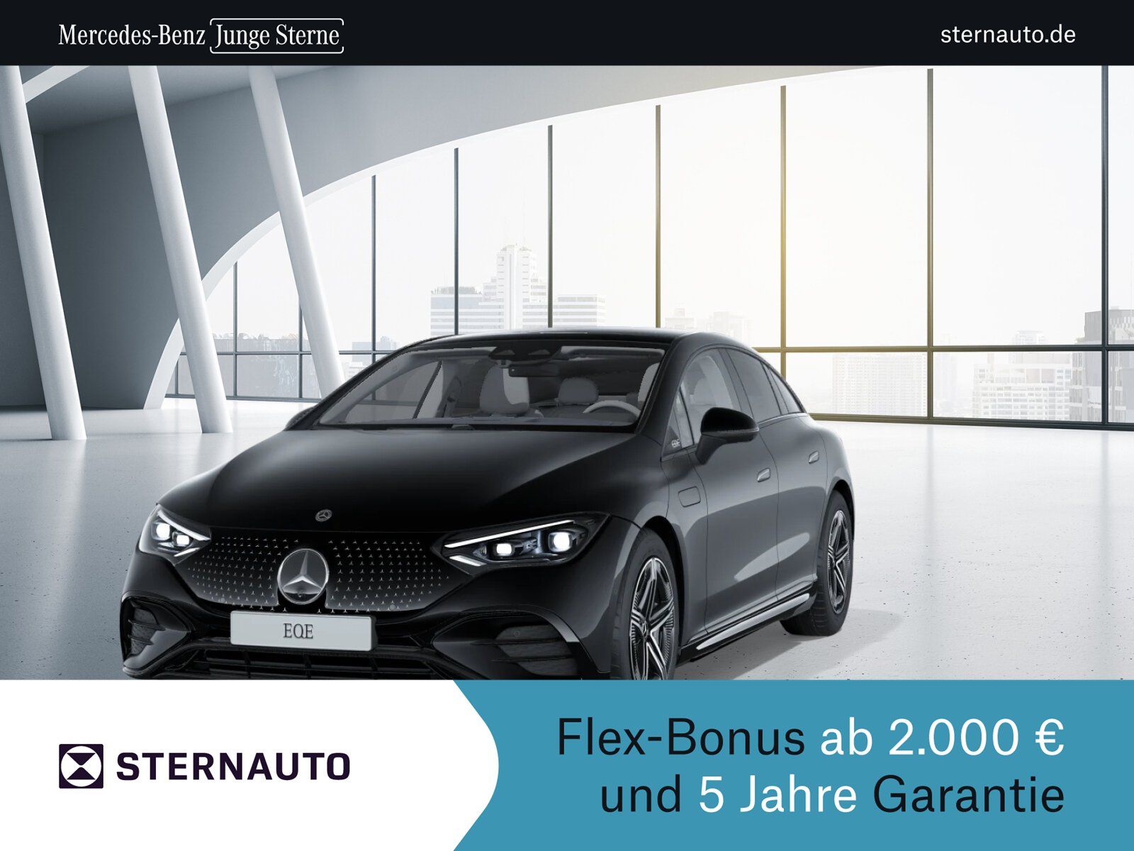 Mercedes-Benz EQE 300 Lim AMG Night Pano Distr 360°Cam HA-Lenk