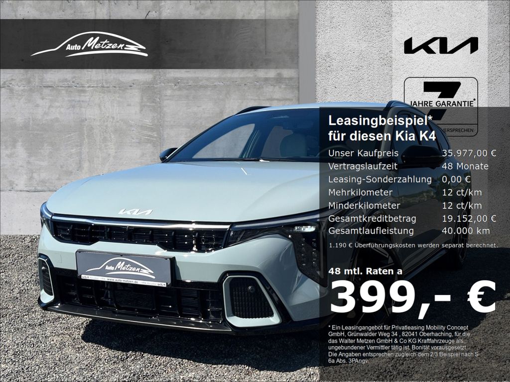 Kia K4 Sportswagon 1.6 T-GDI 180 DCT GT-Line HUD Nav