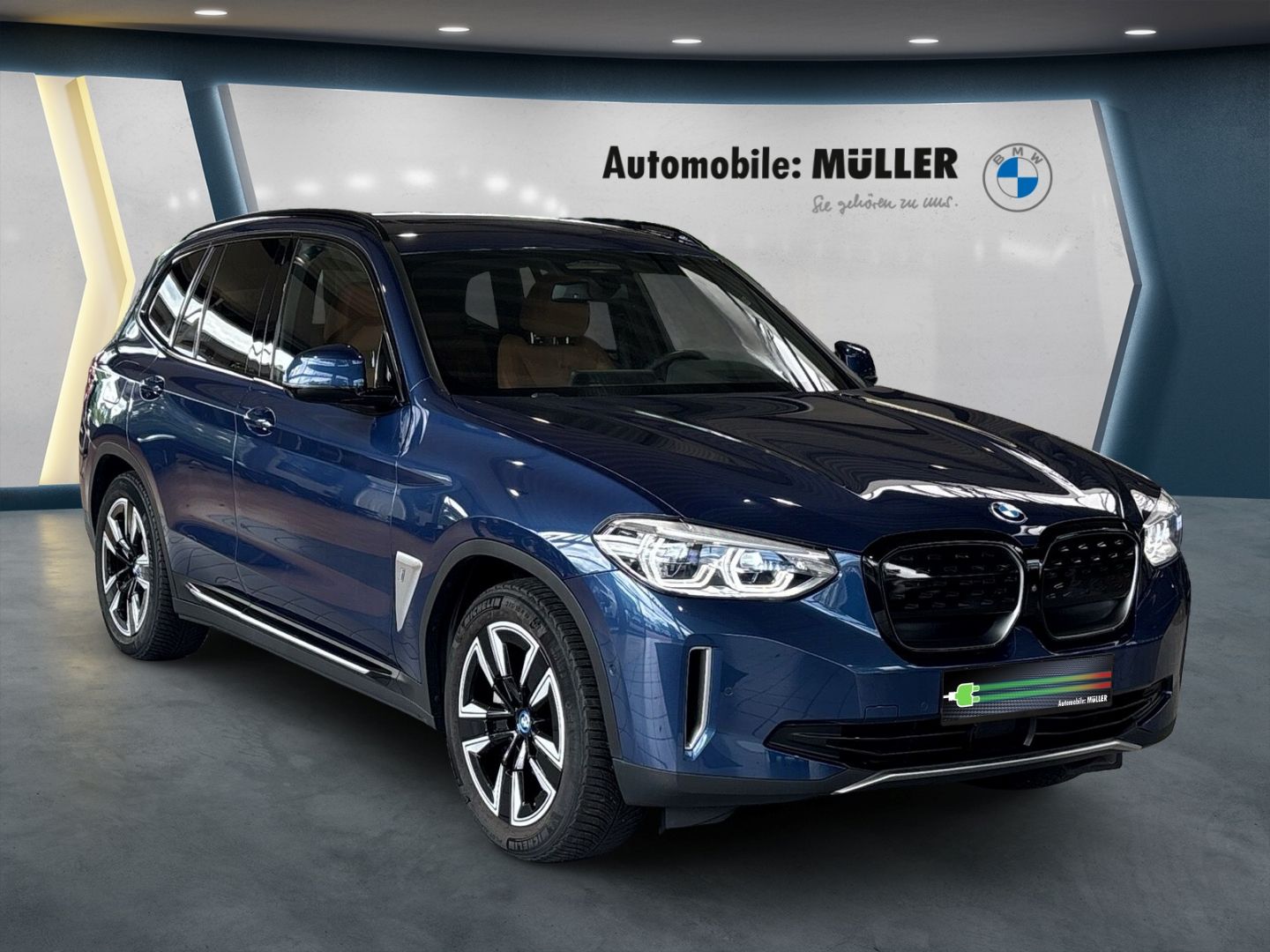 BMW iX3 Impressive Park-Assistent HUD AD AHK-el. kla foto 8