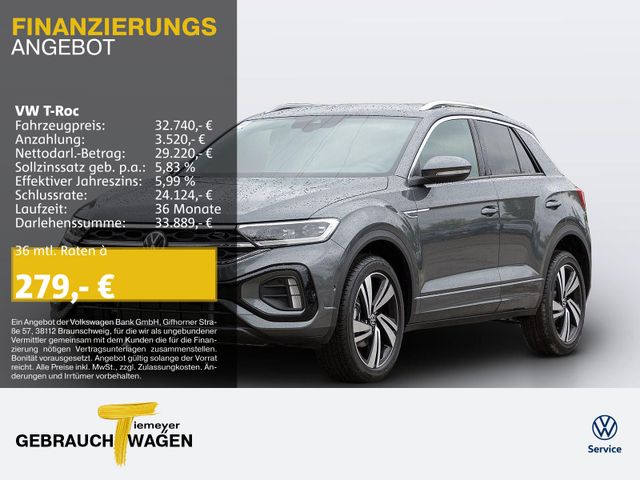 Volkswagen T-Roc 1.5 TSI DSG R-LINE ACC PDC+ KAMERA LED VIR