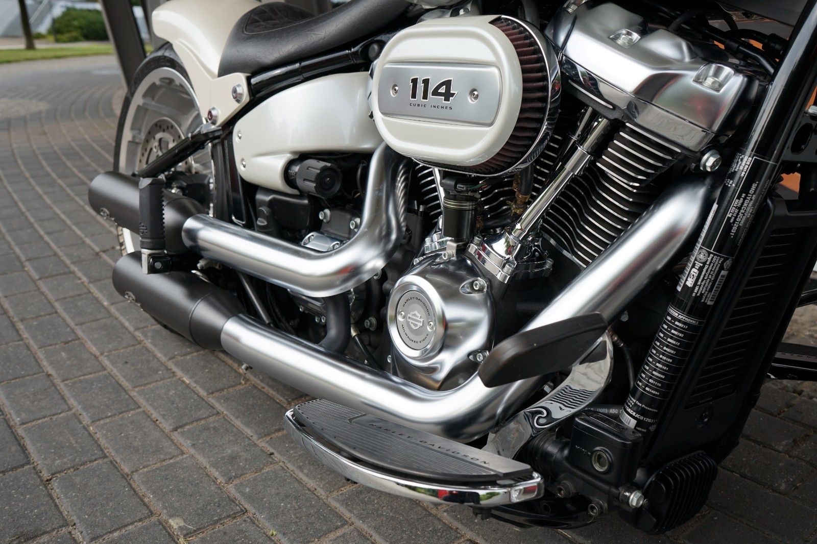 Fahrzeugabbildung Harley-Davidson Fat Boy 114 -Heckumbau-Jekill-Besser wie neu!