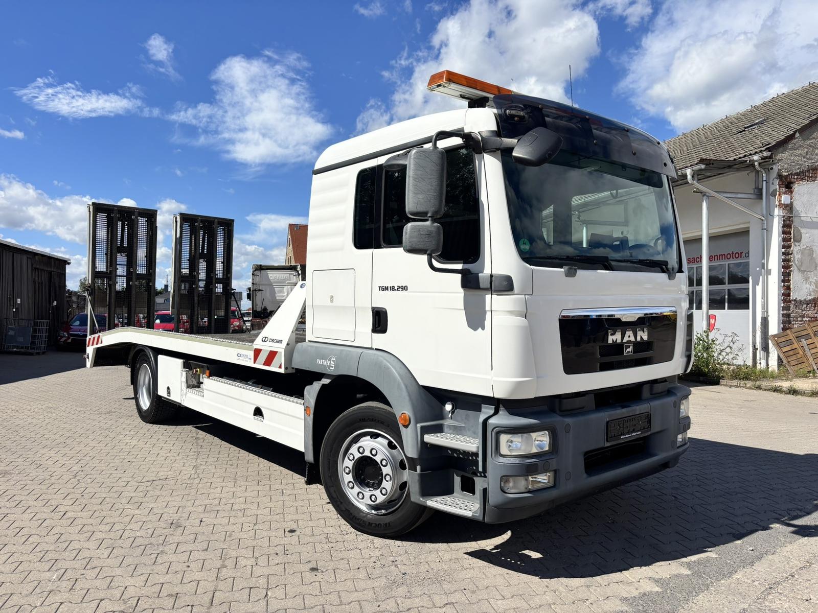 MAN TGM18.290 hydr. Rampen*FUNK-Seilwinde*nur 189tkm