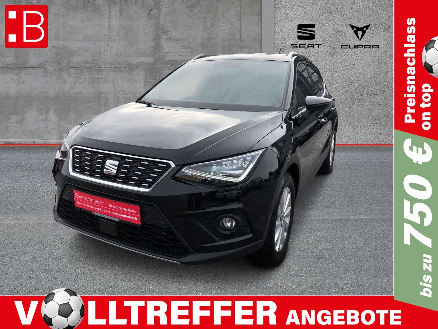 SEAT Arona 1.0 TGI ERDGAS XCELLENCE LED Navi Kamera K