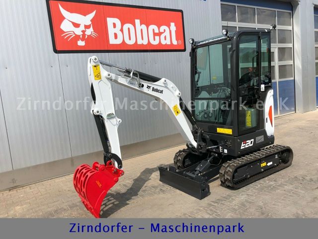 Bobcat E 20z  langer Löffelstiel - Doppelzusatz Hydr. !