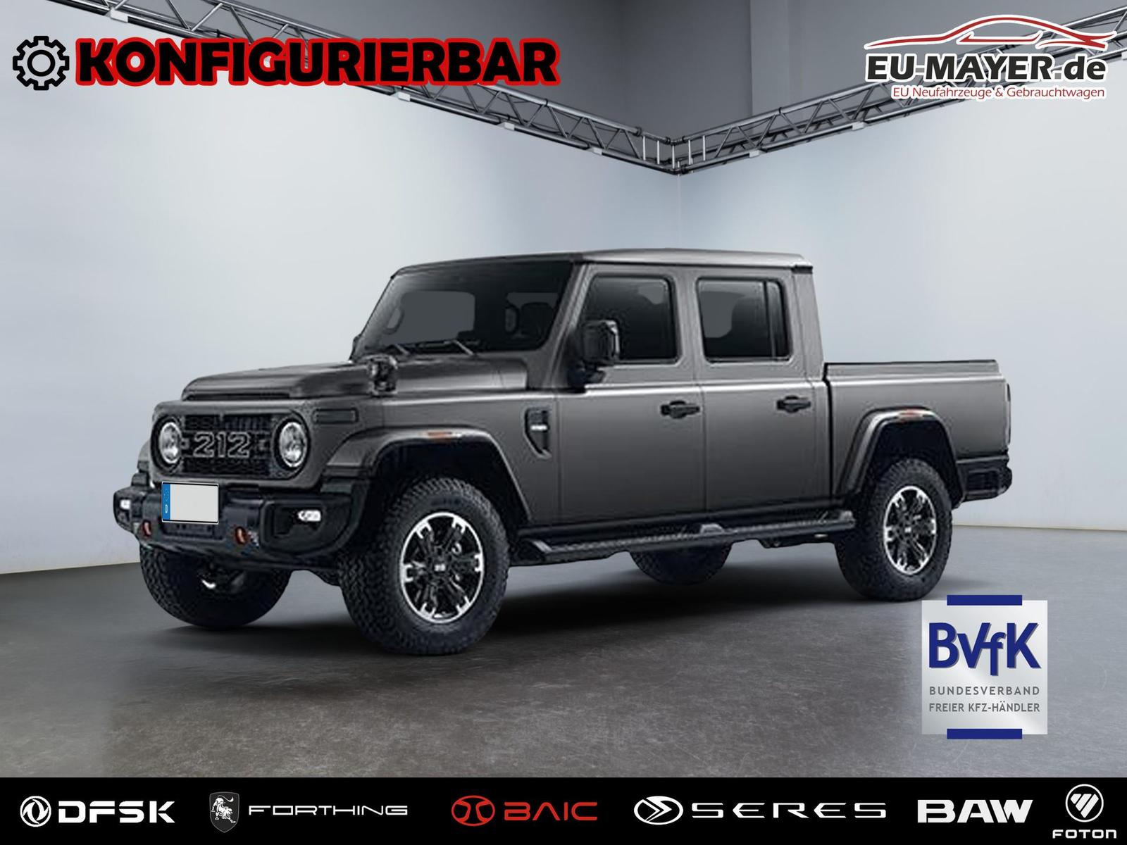 BAW 212 Pickup | kostenlose Lieferung! 2.3 L Turb...