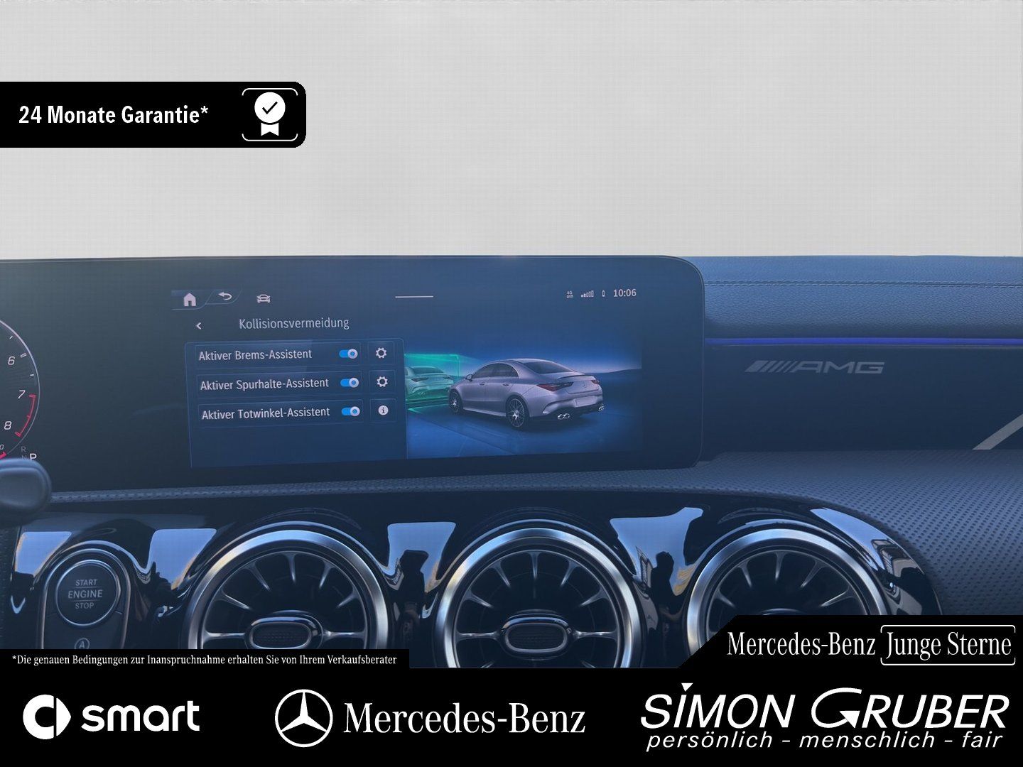 Fahrzeugabbildung Mercedes-Benz CLA 45 S Coupe AMG Night Pano HUD Burm Driver`s