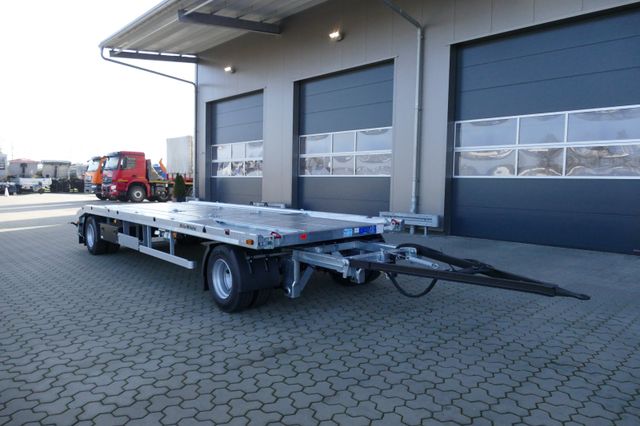 Müller-Mitteltal 18 t.Außenroller Container Anhänger, 2 in 1