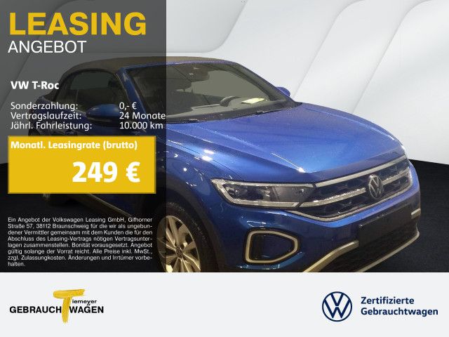 Volkswagen T-Roc Cabrio 1.0 TSI STYLE NAVI LED+ KAMERA SITZ