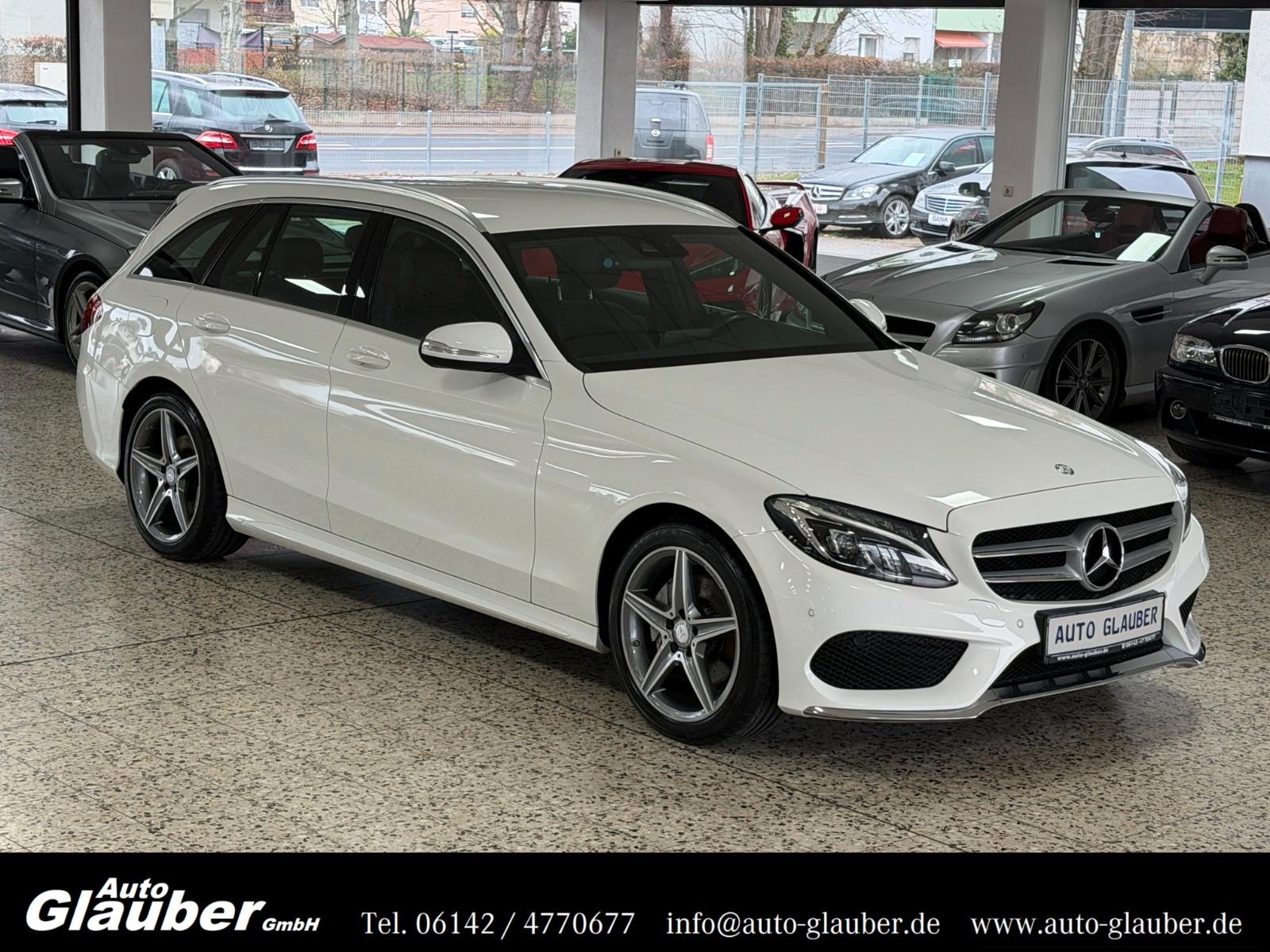 Mercedes-Benz C 200d T-Modell/AMG/LED/Navi/Leder/Spur/1.Hand