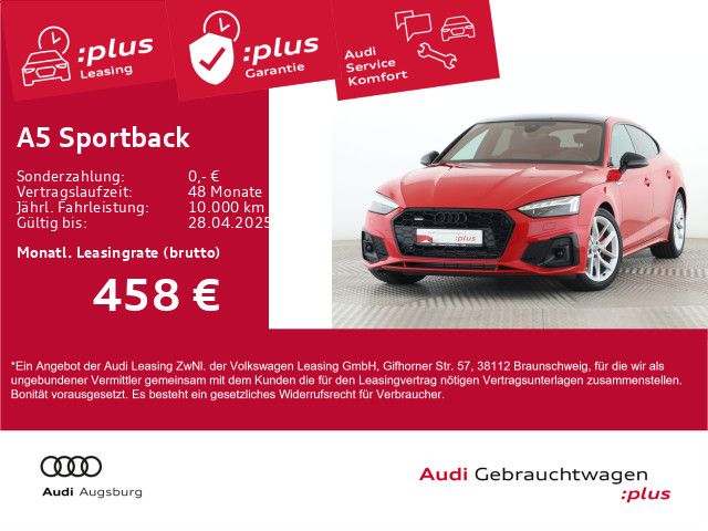 Audi A5 Sportback 40TFSI qu. 2x S line*PANO*AHK*8fach