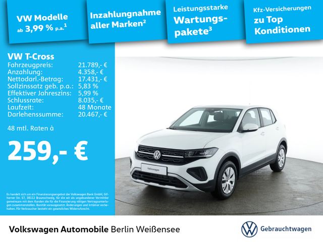 Volkswagen T-Cross 1.0 TSI *TAGESZULASSUNG*LED*APP