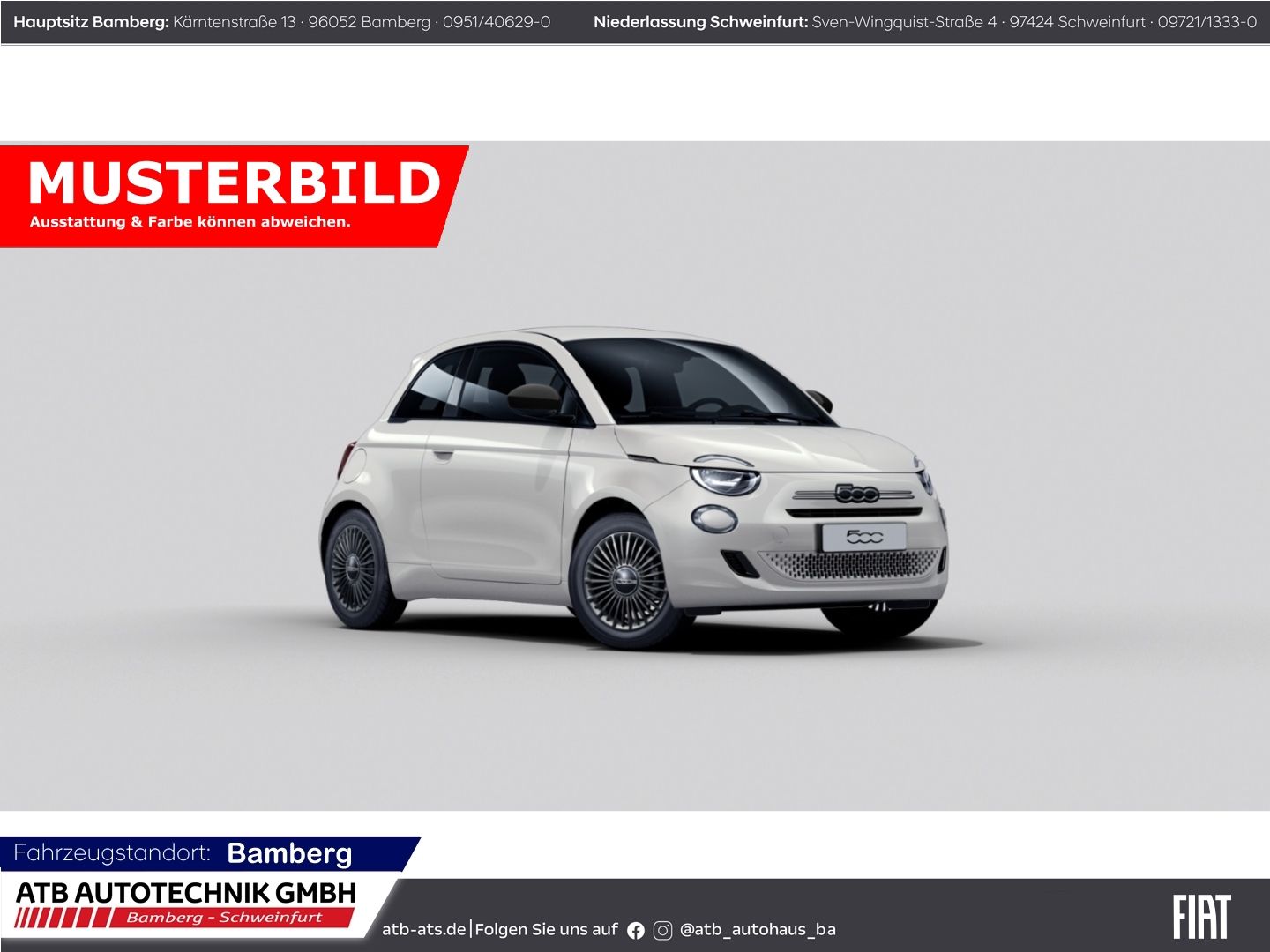 Fahrzeugabbildung Fiat 500 Hybrid Limousine ICON, K-Paket,Rückfahrkamer