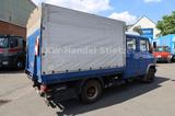 Mercedes-Benz 814D Vario Pritsche + Plane, LBW, 7 Sitze, PMK2 - Mercedes-Benz Kastenwagen hoch + lang 814
