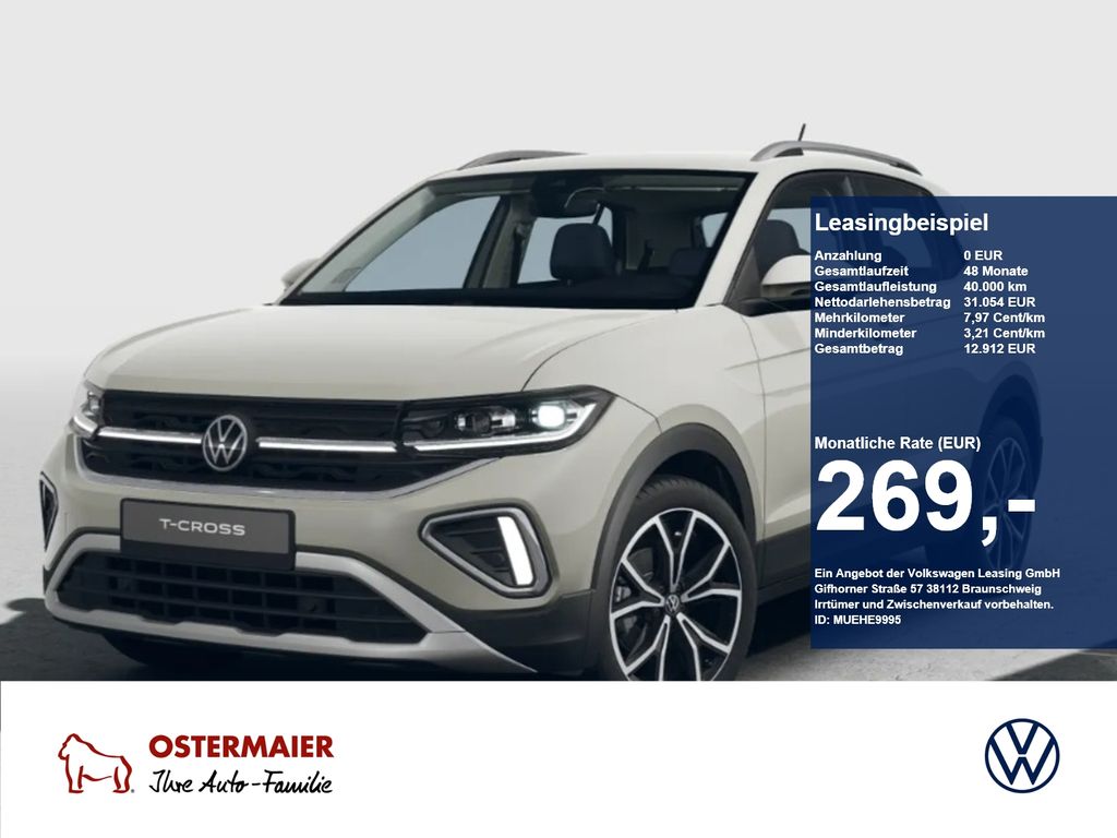 T-Cross Style 1.0TSI 116PS DSG LED,PDC,KAMERA,KE