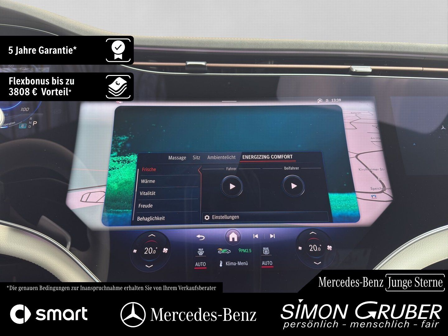 Fahrzeugabbildung Mercedes-Benz EQS 450+ Manufaktur Leder tiefweiss!!! Mod 2025