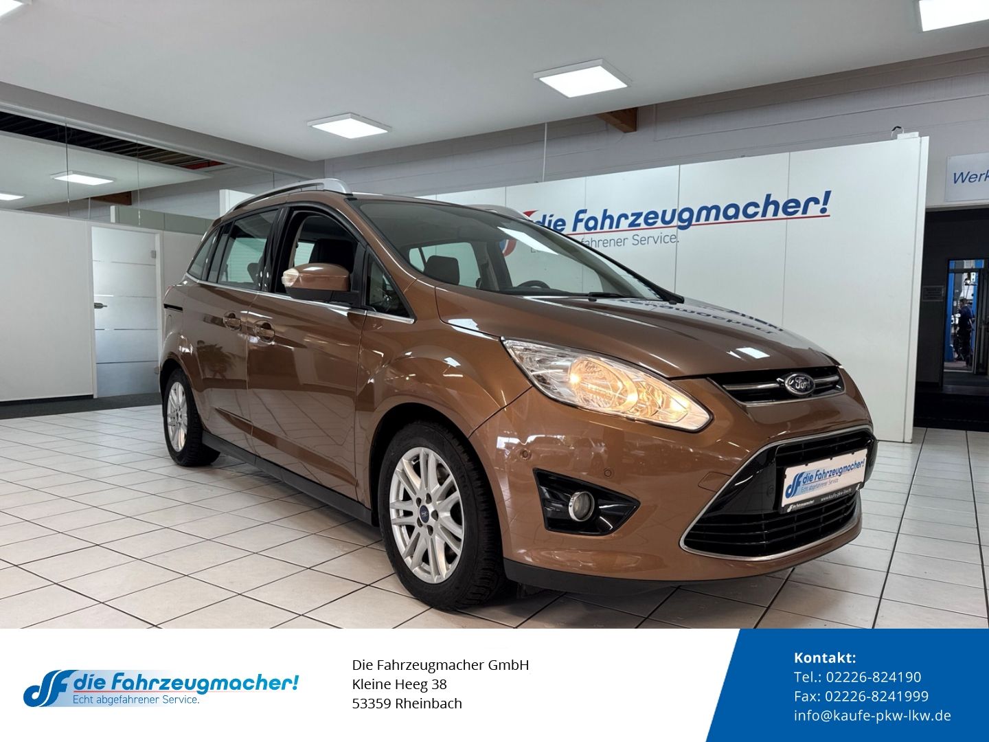 Fahrzeugabbildung Ford C-Max Grand Titanium Navi Klimaautom *EXPORT