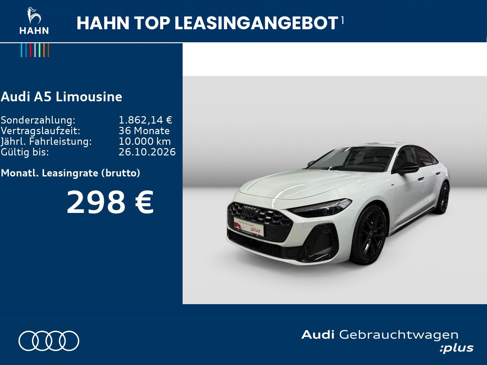 Audi A5 Limousine TFSI S line Tech LED+ CAM ACC Navi