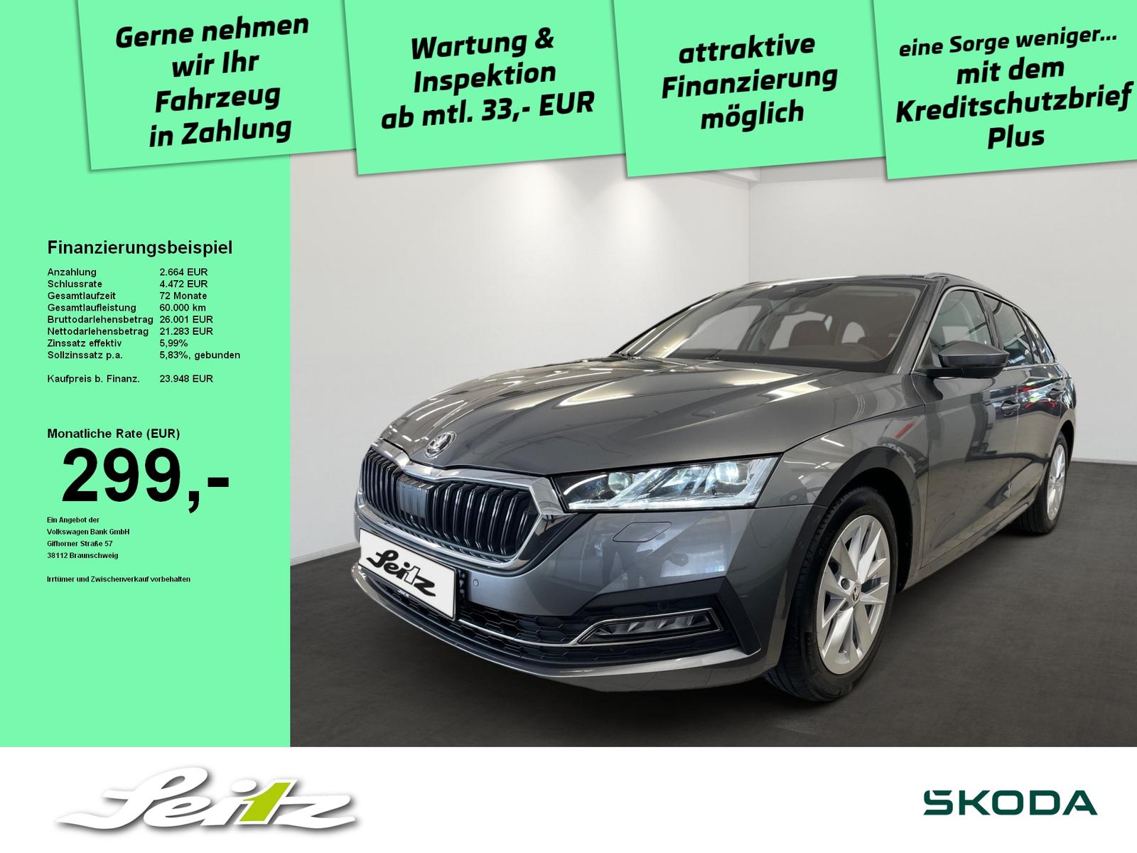 Skoda Octavia Combi 2.0 TDI 4x4 Style *AHK*LED*KAMERA*
