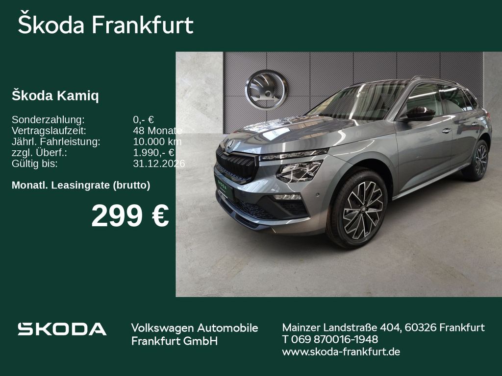 Skoda Kamiq Balance 1,5 TSI 110 kW 7-Gang-DSG zzgl. 75