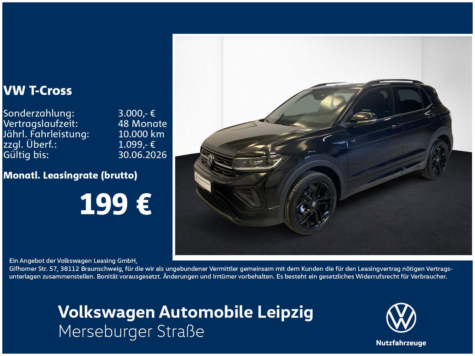 Volkswagen T-Cross R-Line 1.0 TSI 85 kW Preisvorteil 5659 €