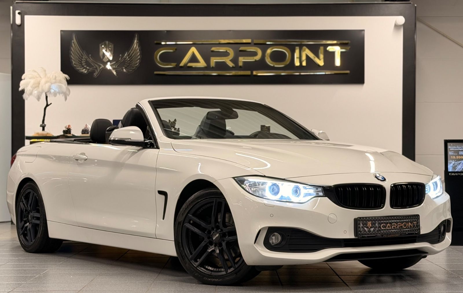 BMW 420d Cabrio Alpin/Shadow/Bi-Xenon/Volleder/BT