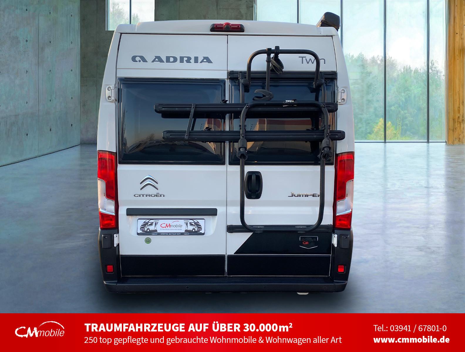 Adria Twin 600 SP Axess - Festbett - viele Extras -