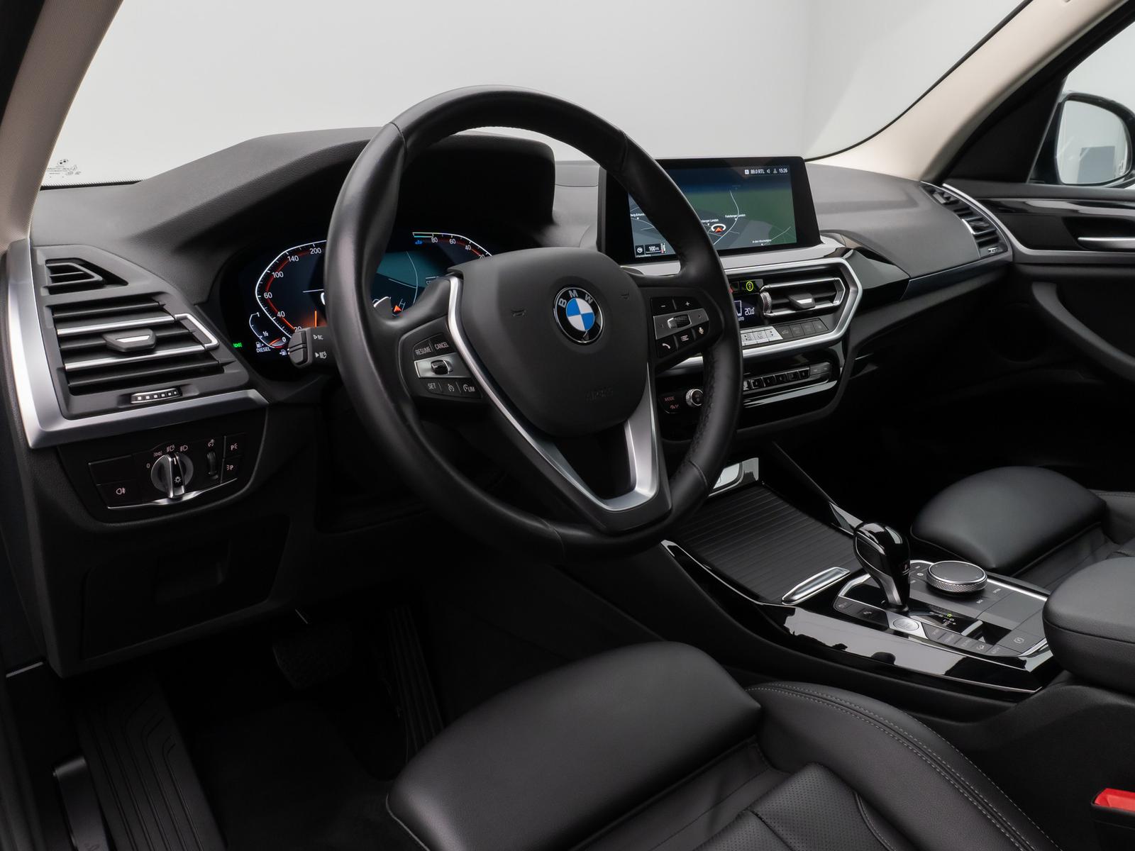 BMW X3 xD20d Kamera DAB Leder AHK LED Sport 18Zoll, миниатюра 20