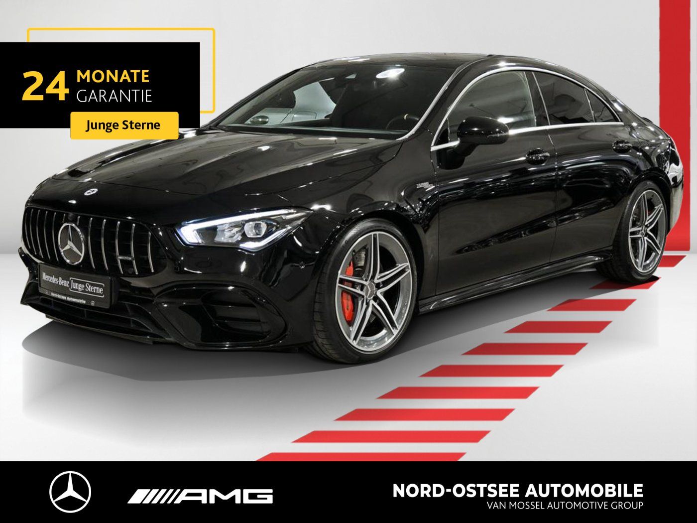 Mercedes-Benz CLA 45 S AMG 4M LED BURMESTER DAB NAVI SITZHZG