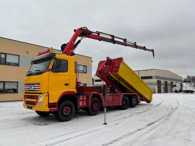 Volvo FH500 8X2*6 + CRANE HIAB + LIFT HIAB + VEB + FUL