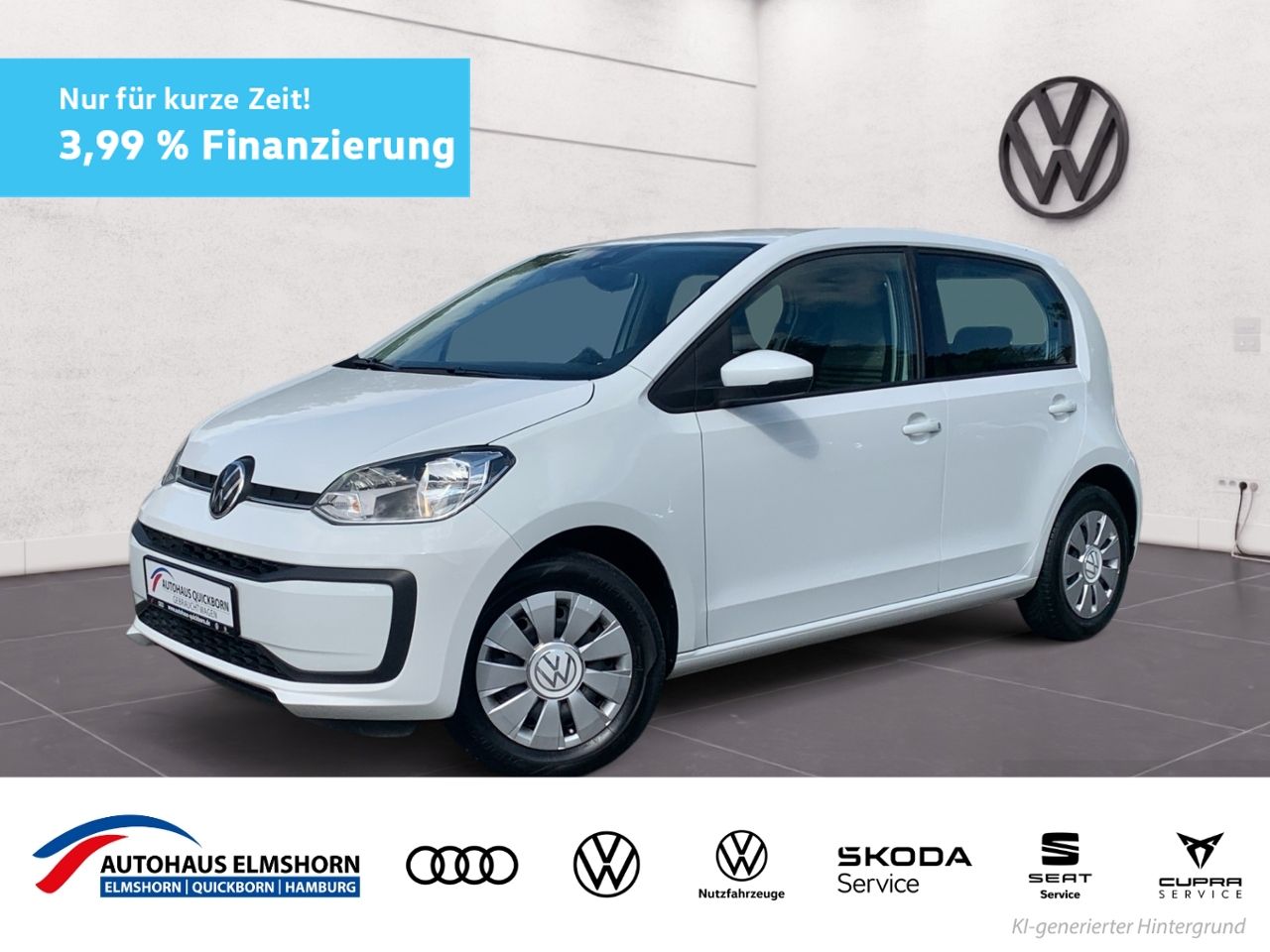 Volkswagen up! 1.0 KAMERA GRA MAPS+MORE GJR PDC