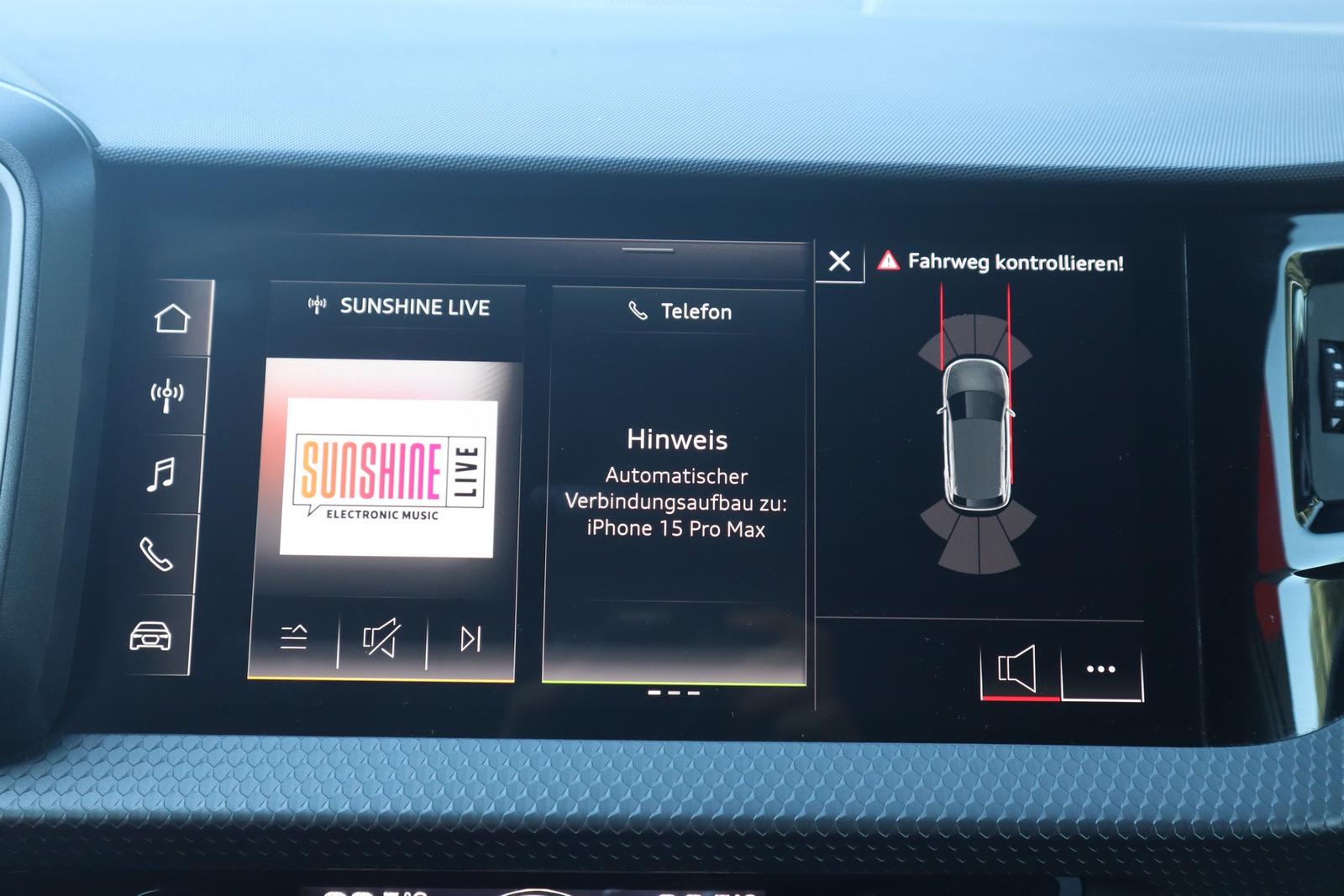Audi A1 Sportback 25 TFSI advanced LED Android Apple, миниатюра 20