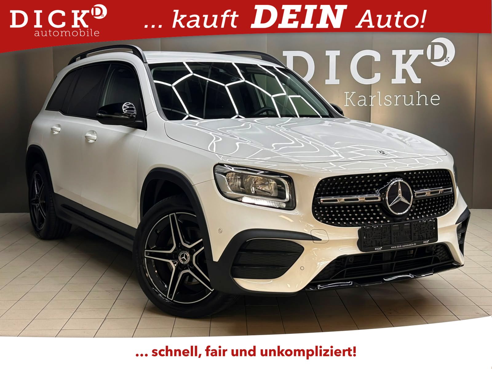 Fahrzeugabbildung Mercedes-Benz GLB 250 CGI 2X AMG Line >NIGHT+WIDES+LED+SHZ+19"