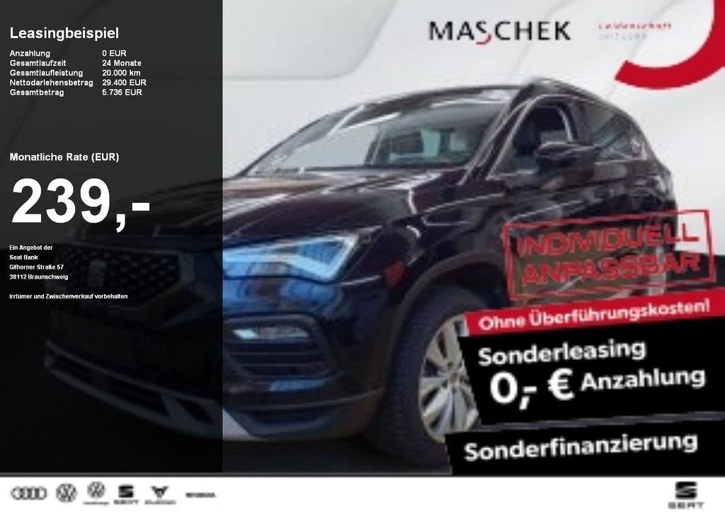Ateca X-PERIENCE 1.5 TSI DSG AHK RearView ACC Si