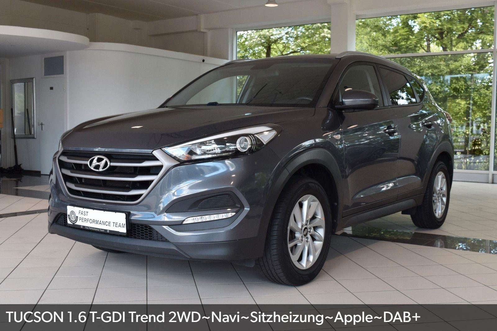 Hyundai TUCSON 1.6 T-GDI Trend 2WD~Navi~SHZ~Apple~DAB+