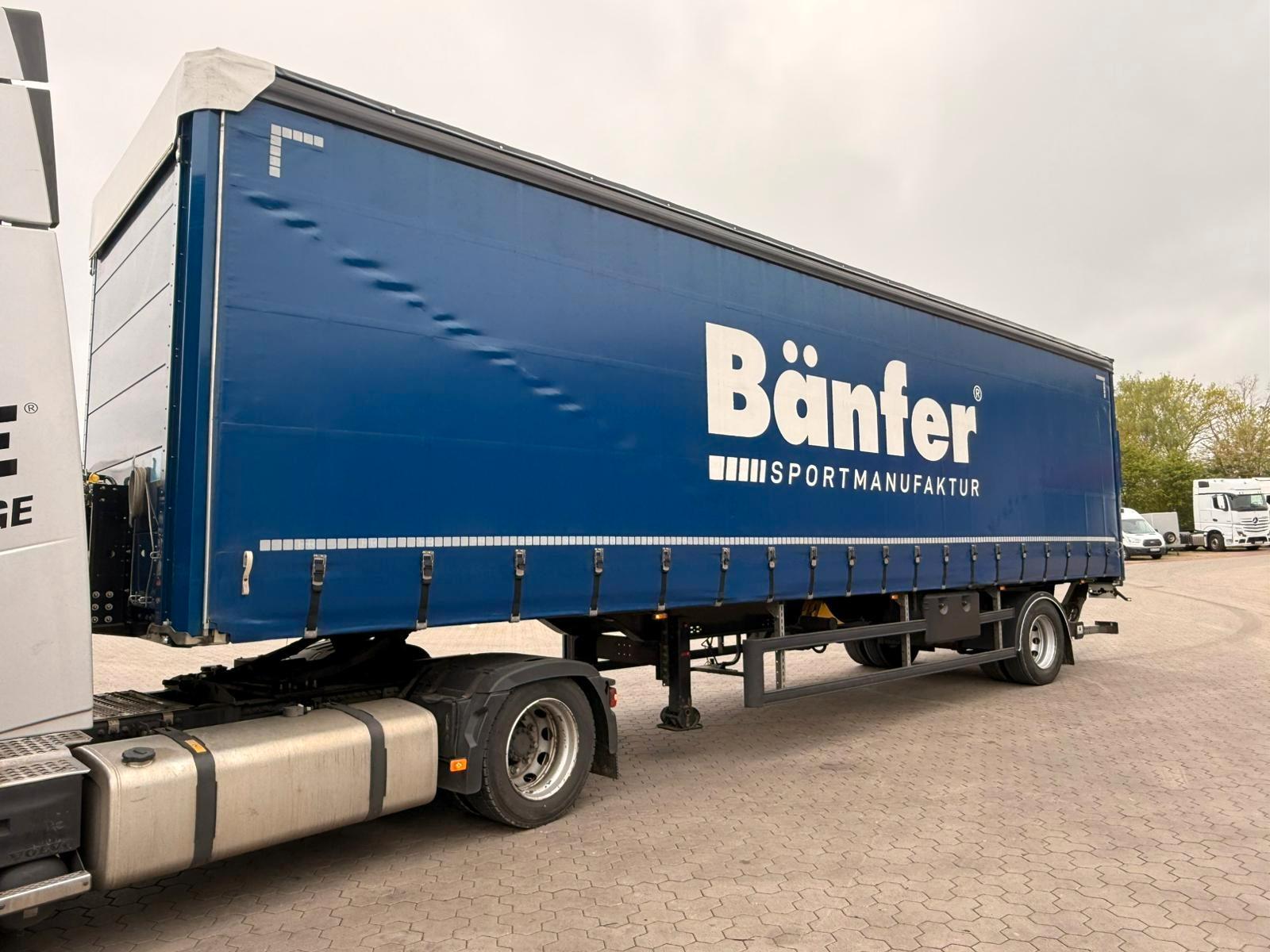 Andere Citysatte gelenkt Planen Auflieger mit LBW + ZWG