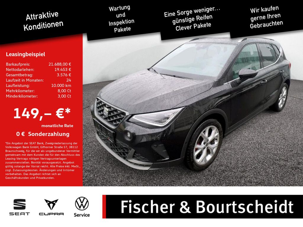 Seat Arona 1.0 TSI FR DCC KAMERA NAVI ACC FACEL. LED