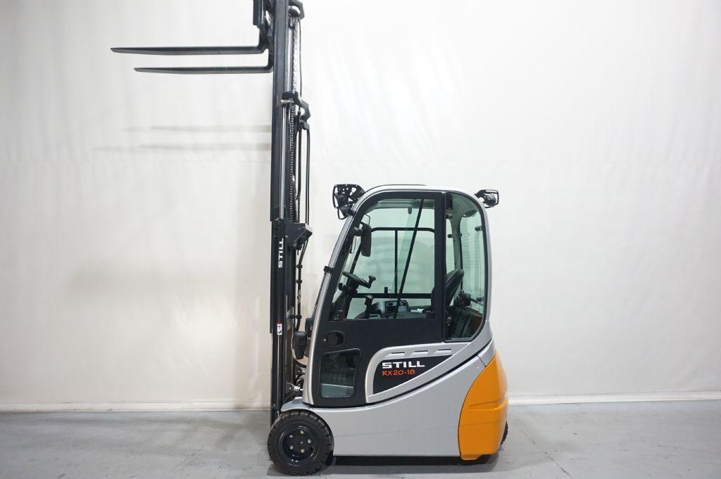 Still RX20-18 Triplex Kabine Heizung STVZO