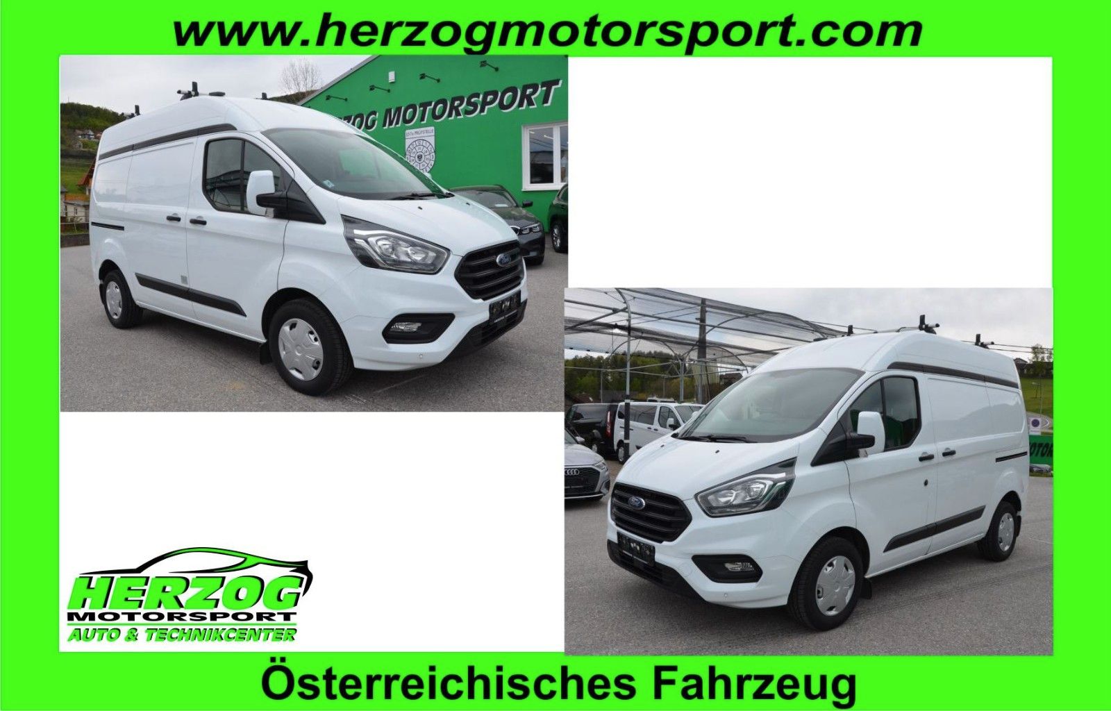 Ford Custom Kasten 2,0 TDCi L1H2 2xS-TÜREN EXP:12.950