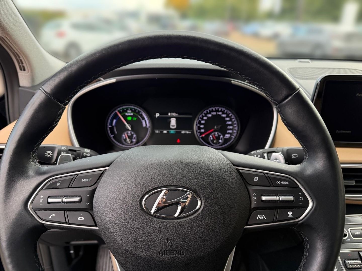 Fahrzeugabbildung Hyundai SANTA FE 1.6T 4WD Hybrid Trend  Navi Kamera LED