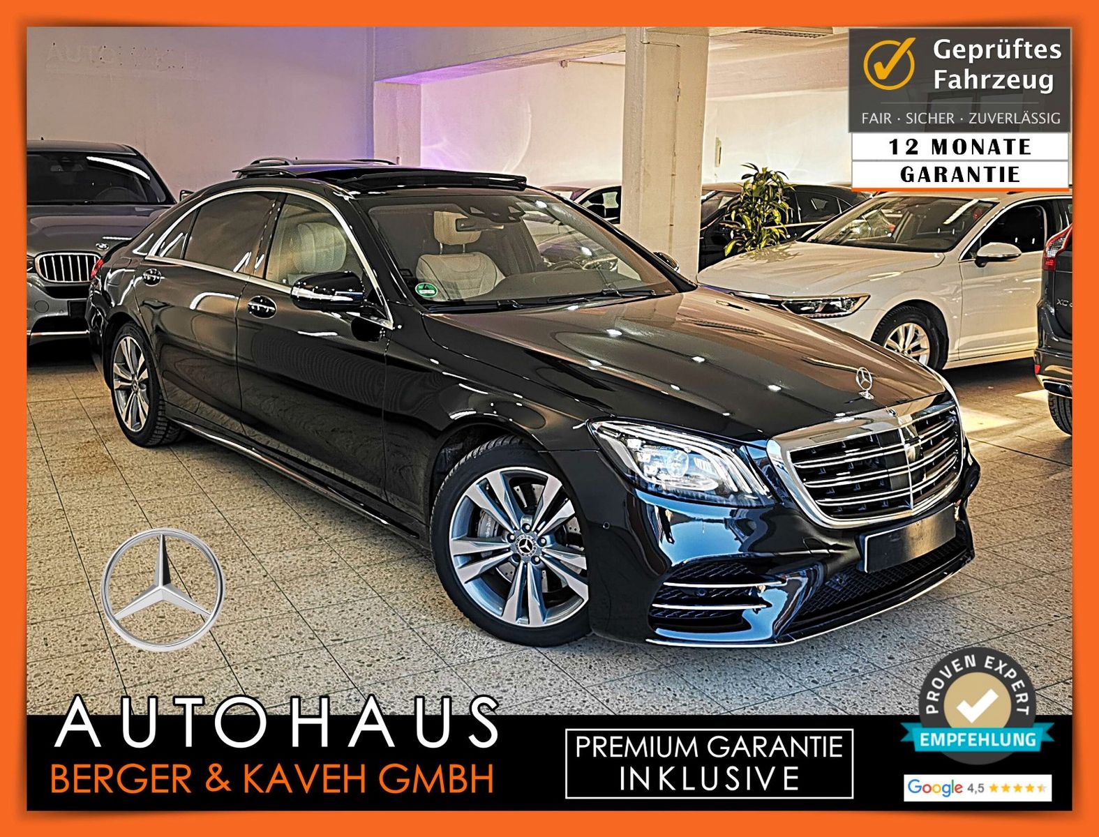 MERCEDES-BENZ S 350 4MATIC AMG LANG [12M GARANTIE] 