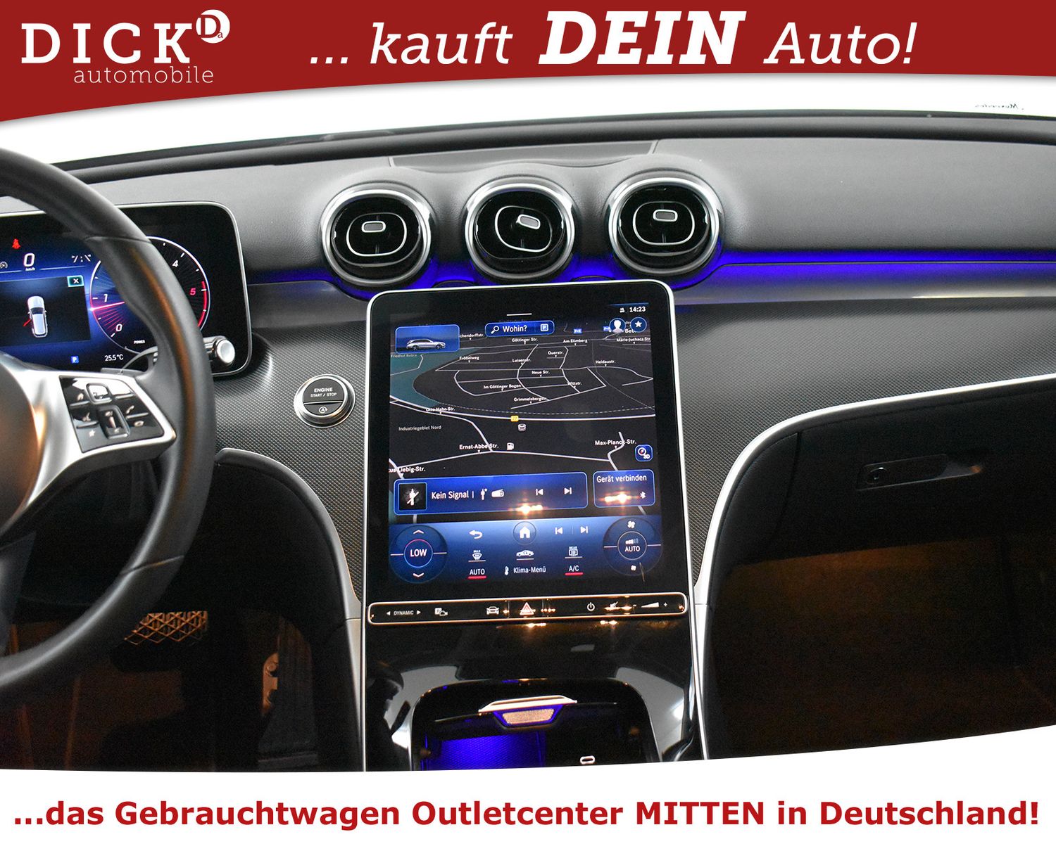 MERCEDES-BENZ C 300d T Avantg AMG Line WIDES+NAV+KAMER+LED+SHZ - Image 14