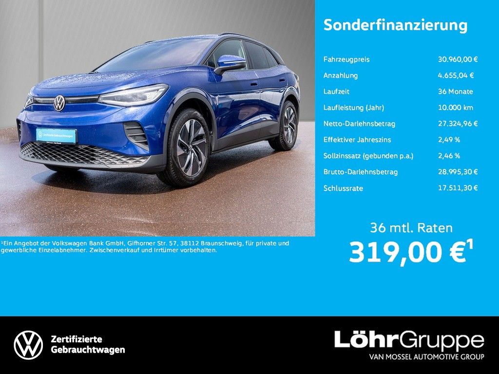 Volkswagen ID.4 Pure Performance Wärmepumpe Navi foto 1