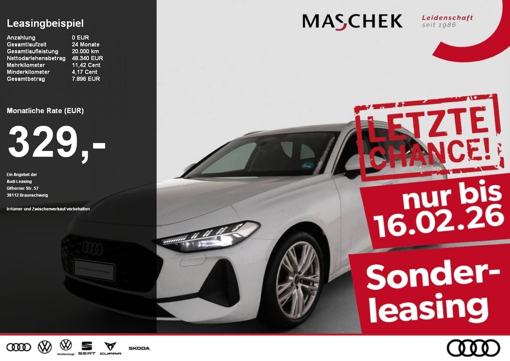 A5 Avant TFSI quat AHK 360° MMI-Beifahrer Matrix