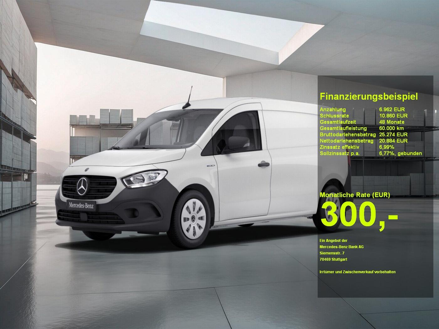 Mercedes-Benz eCitan Kasten BASE Lang TEMPO+KLIMA+DAB